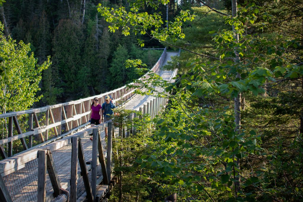 Terfa - Canyon des Portes de l'Enfer - Passerelle Terfa - Canyon des Portes de l'Enfer - Passerelle