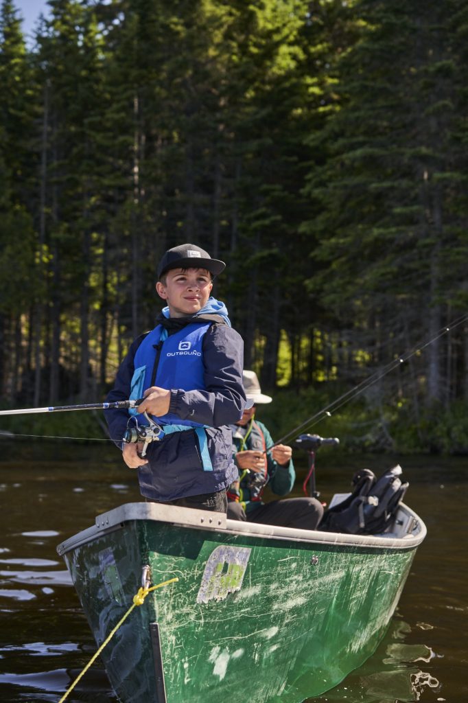 Réserve faunique de Rimouski pêche enfant Crédit Photo : WILLIAMRENAUD