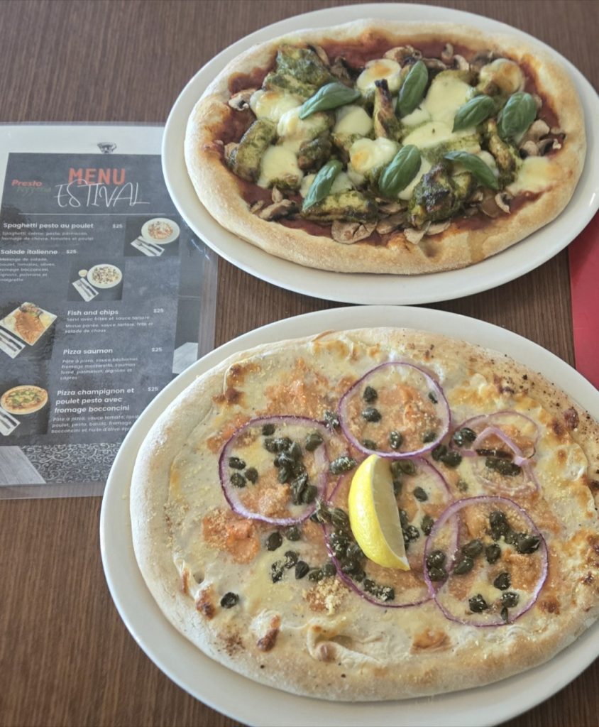 Presto Pizzeria Deux Pizzas Presto Pizzeria Deux Pizzas