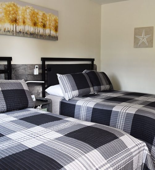 Motel de l'Anse Chambre familiales crédit photo Motel de l'Anse – Motel de l’Anse