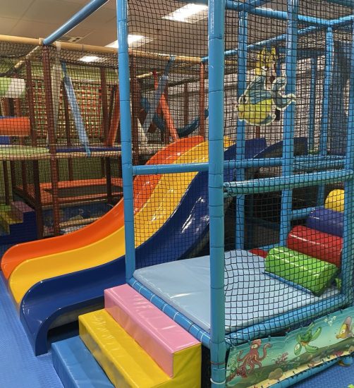 Île des Moussaillons Glissades section petits – L’Île des moussaillons amusement center